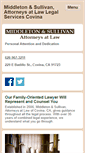 Mobile Screenshot of middletonandsullivan.net